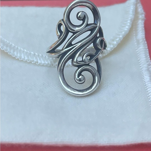 James Avery Sterling Silver Electra Ring - Picture 1 of 2